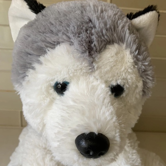 Aurora 11" Husky Plush Stuffed Animal Toy # 50269 - Picture 1 of 13